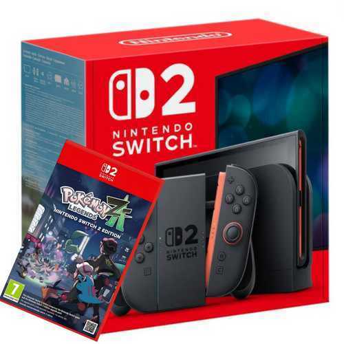 Nintendo Switch 2 באנדל עם משחק Pokemon ZA