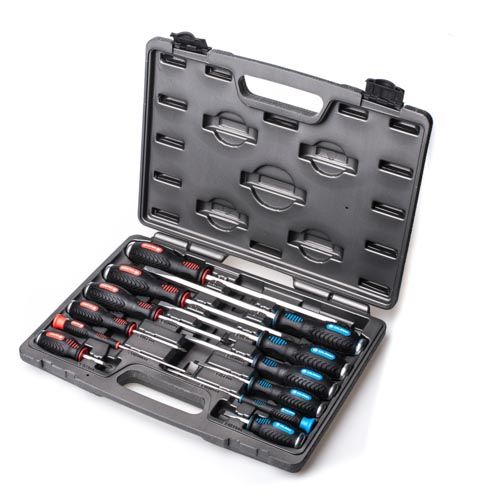 סט 12 מברגים לדפיקה מקצועי