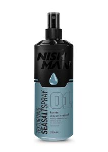 ספריי מי מלח לעיצוב מרקם טבעי 200 מ"ל נישמן – NISHMAN Sea Salt Spray