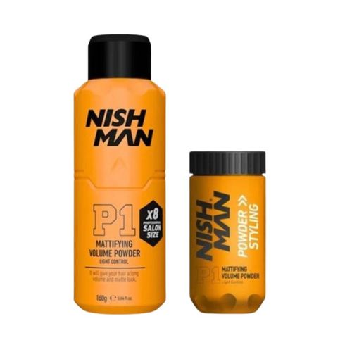 אבקת נפח נישמן Nishman Hair Powder P1 בשני גדלים לבחירה