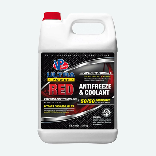נוזל קירור אדום ULTRA POWER HD RED Antifreeze & Coolant 50/50 VP-R