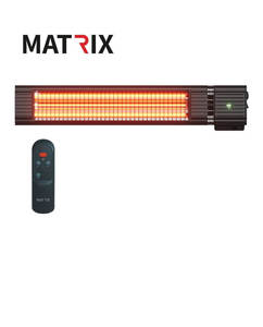 תנור חימום חוץ לקיר STORM IP65 עם שלט