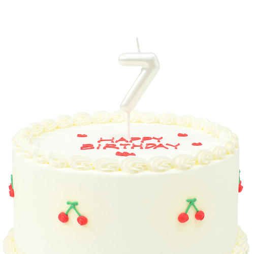נר מספר לבן מבריק, ספרה 7