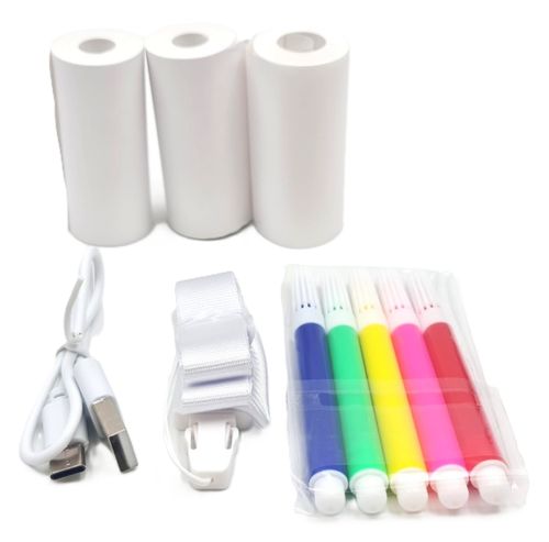 מצלמה מדפיסה לילדים עם מסך 