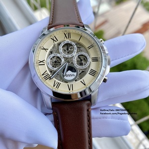 FOSSIL ME3027 MOONPHASE גברים אוטומטי חדש