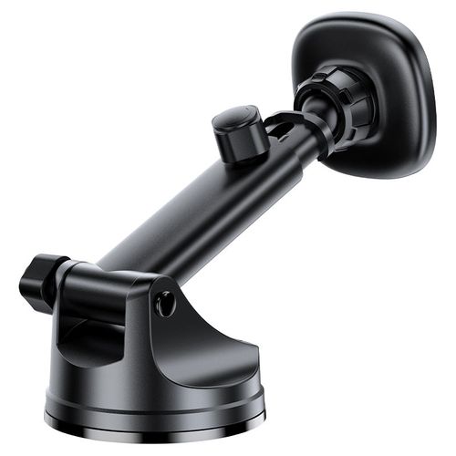 מעמד טלפון לרכב AceFast D45 טלסקופי מגנטי בצבע שחור עם זרוע מתכווננת ומגנטים עוצמתיים