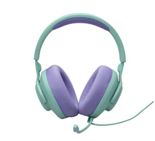JBL Quantum 100M2 בצבע Blue+Green, חיבור Plug & Play לכל המכשירים