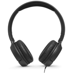 אוזניות קשת חוטיות צבע שחור JBL Tune T500