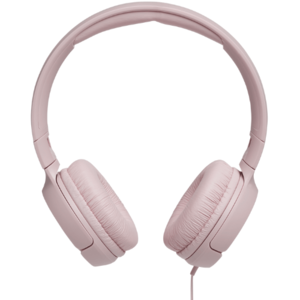 אוזניות קשת חוטיות צבע ורוד JBL Tune T500