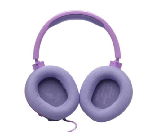 JBL Quantum 100M2 Purple – אוזניות קשת נוחות עם סאונד מדויק ובס עמוק
