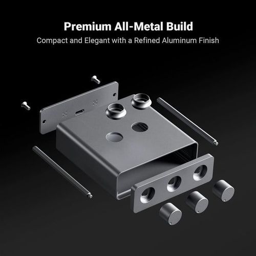 תאורת לד שמראה את עוצמת המוזיקה Fosi Audio AH-01A