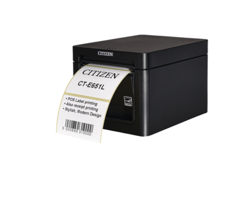 מדפסת קופה CITIZEN CT-E651L - חיבור USB
