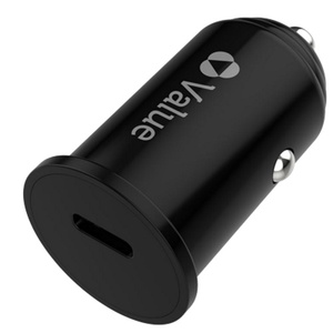 מטען לרכב 20W כולל כבל Value Type C to Lightning