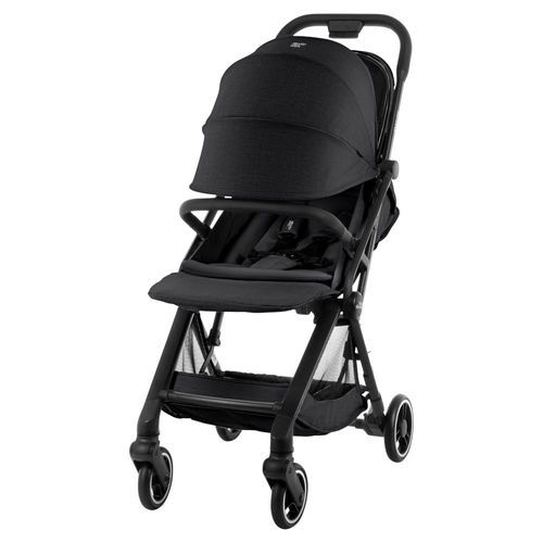Britax Flylite – טיולון קליל וקומפקטי עם קיפול ביד אחת צבע שחור