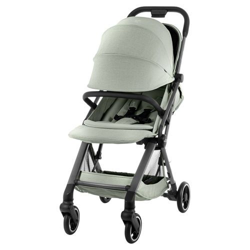 Britax Flylite – טיולון קליל וקומפקטי עם קיפול ביד אחת (ירוק)