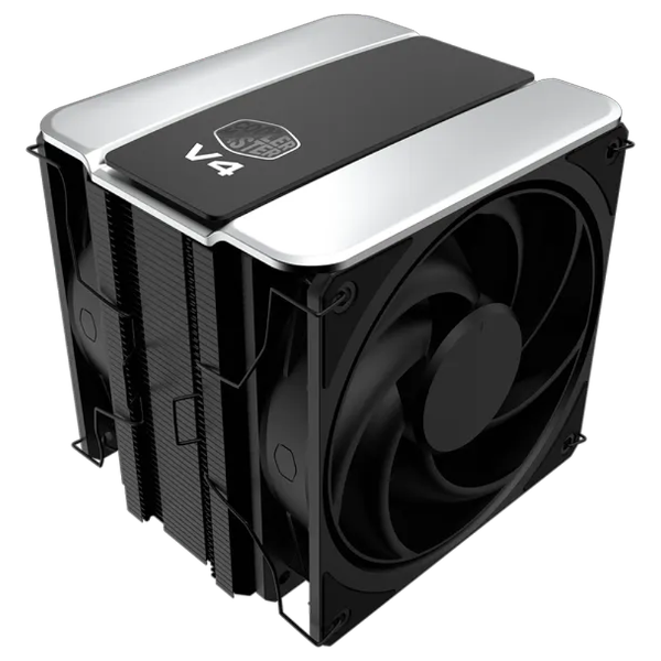 קירור למעבד CoolerMaster V4 ALPHA 3DHP Black 240W TDP Air Cooler