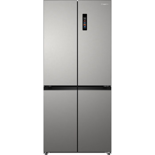 מקרר 4 דלתות מקפיא תחתון 502 ליטר נטו Electra EL5070N קו אפס עם ארונות מטבח - גימור נירוסטה אחריות ע"י היבואן הרשמי אלקטרה