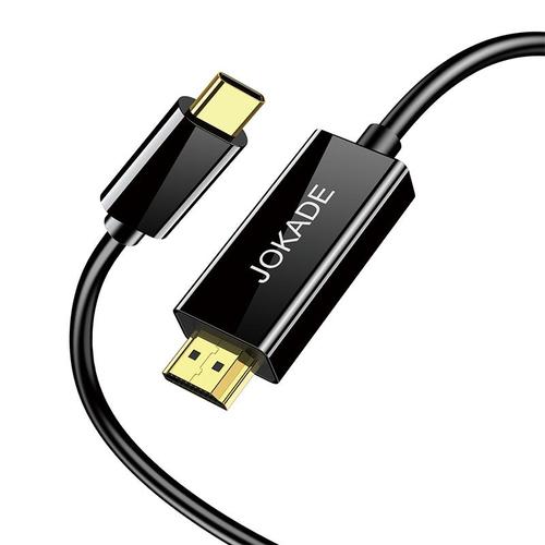 כבל TC לHDMI 4K באורך 1.8 מטר JC025