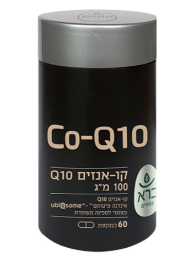 קו-אנזים | Co-Q10 - ברא 60 כמוסות 
