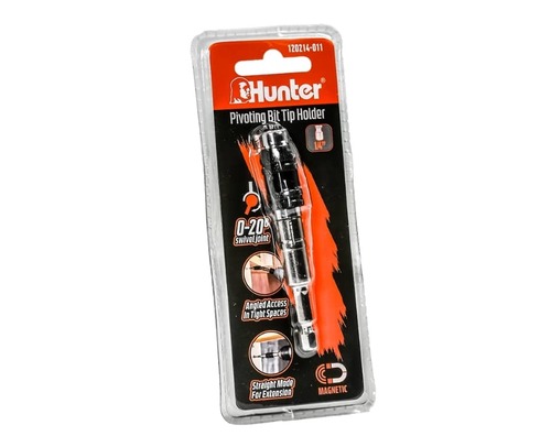 מוביל ביט זוויתי מגנטי 1/4 אינץ תוצרת HUNTER