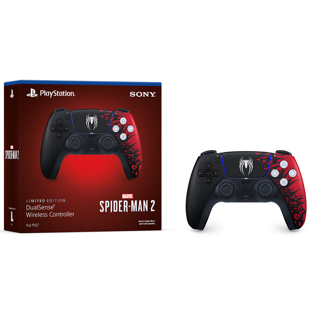 בקר מקורי PS5 Spider-Man 2 DualSense Controller  גרסה מוגבלת