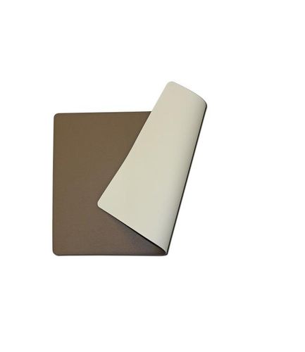 פלייסמט דו צדדי מוקה/לבן LUNAR pvc placemat