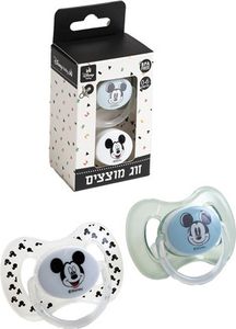 זוג מוצצים דגמי דיסני DISNEY