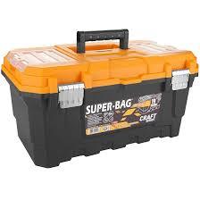 ארגז כלים פלסטי "22 סגר מתכת SUPER BAG גדול 170115-004