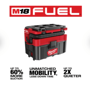 שואב אבק רטוב/יבש מילווקי M18 FUEL™ תואם מערכת PACKOUT™ דגם 0970-20 