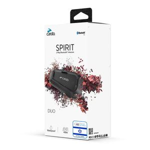 זוג דיבוריות Bluetooth לקסדה SPIRIT DUO