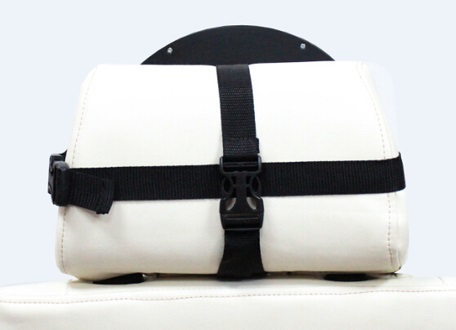 מראה לרכב לתינוק עם תאורת לד, שלט ומנגנון כיוונון 360 