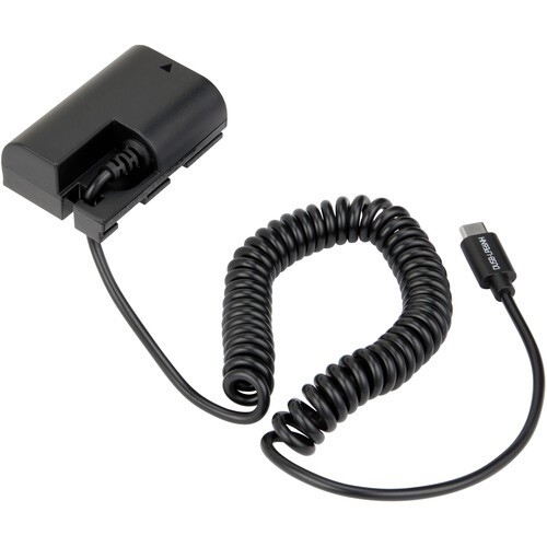 סוללת דמה למצלמות קנון LPE6NH בחיבור USB-C