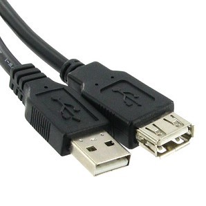 כבל מאריך USB זכר נקבה 1.8M