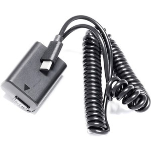 סוללת דמה למצלמות סוני FW-50 בחיבור USB-C