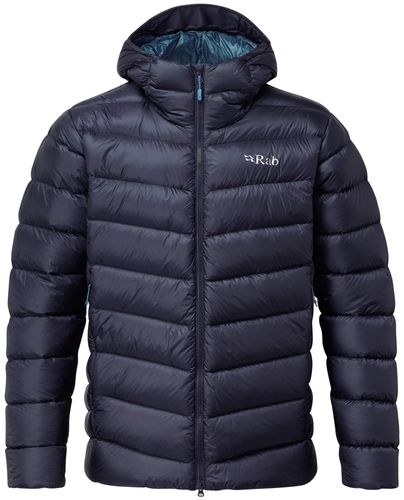 מעיל פוך לגבר עם כובע מתקפל לקטן RAB AXION PRO JACKET 