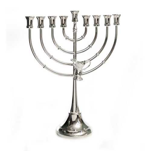 חנוכיה מוכספת מנורה 52.8