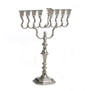 חנוכיה מוכספת טוהר 40סמ