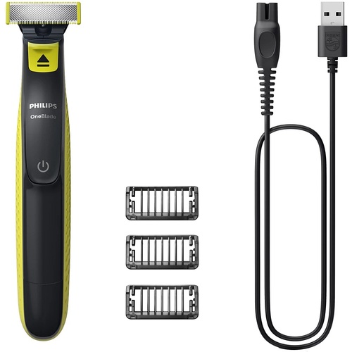 מכונת גילוח נטענת יבש/רטוב Philips OneBlade QP2724/10 פיליפס | יבואן רשמי שנתיים אחריות
