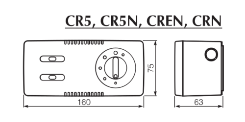 מפסק הפעלה דו כיווני Vortice CRN