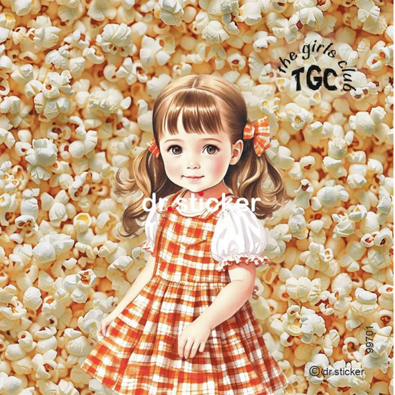 גליל מדבקות ד"ר סטיקר - מועדון הילדות - ממתקים