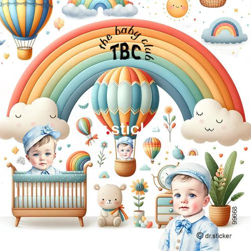 גליל מדבקות ד