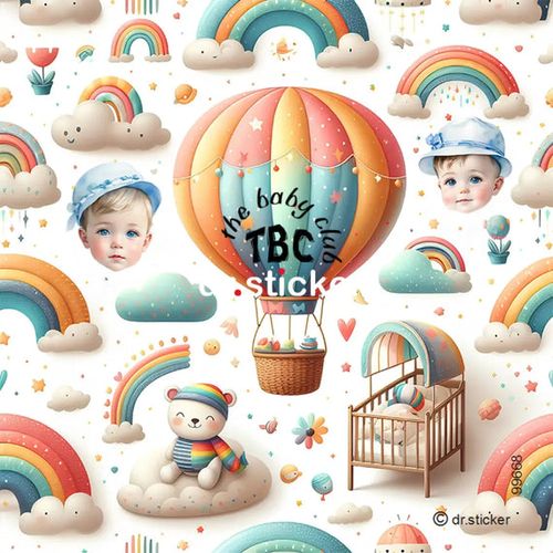 גליל מדבקות ד