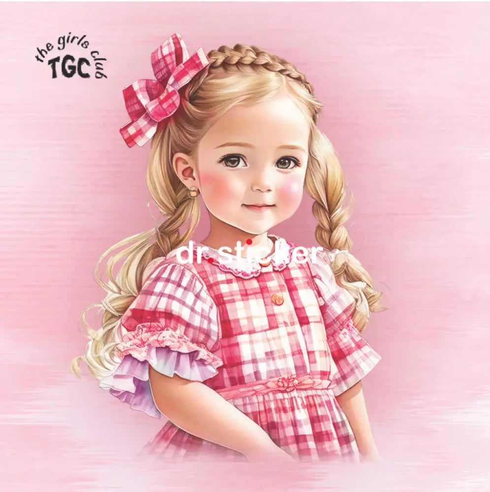 גליל מדבקות ד"ר סטיקר - מועדון הילדות 