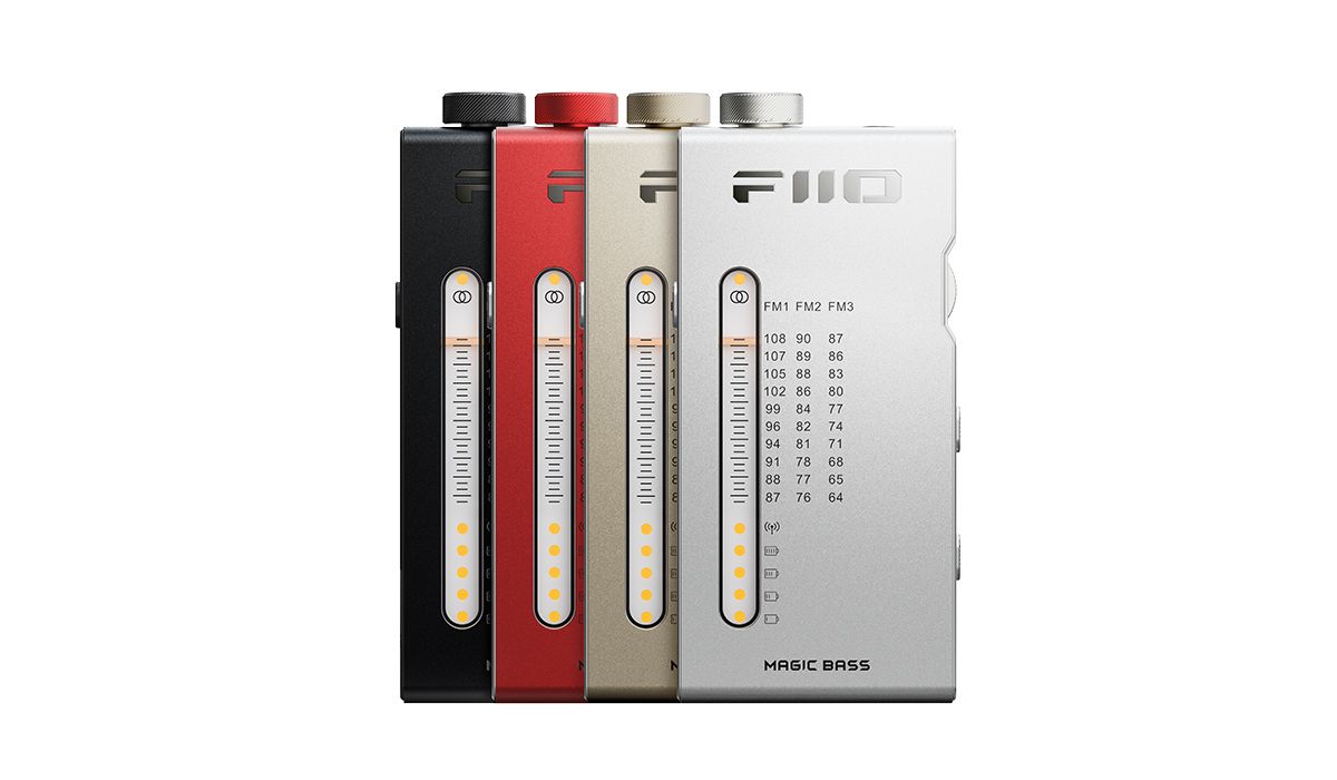 רדיו סטריאו נייד ואוזניות כפתור - Fiio RR11