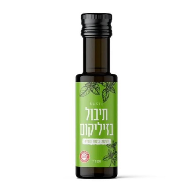 שמן תיבול בזיליקום 100 מ