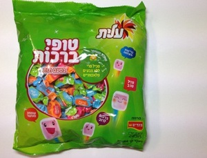 הכי זול לקנות סוכריות בטופי! 850 גר' סוכריות טופי ברכוות - רק 16 ש"ח!