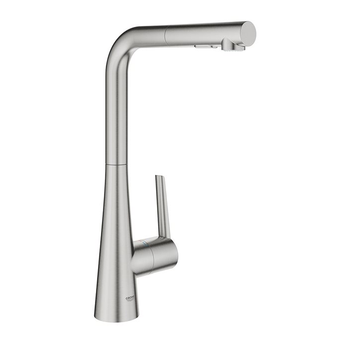 ברז נשלף זדרה 32553SD2 Grohe גרואה בגימור ניקל מוברש