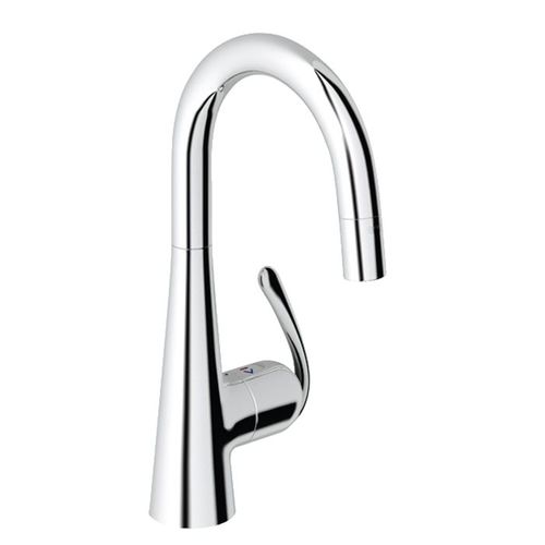 ברז נשלף - דגם:32296000  זדרה GROHE  גרואה בגימור כרום ניקל
