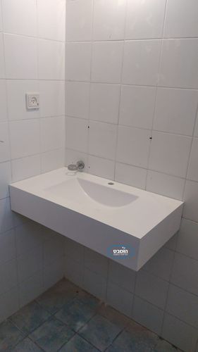 משטח יצוק שוקת עם סינר 10 ס