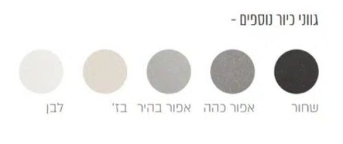 כיור מטבח בודד אלפא 50 גרניט במבחר גוונים